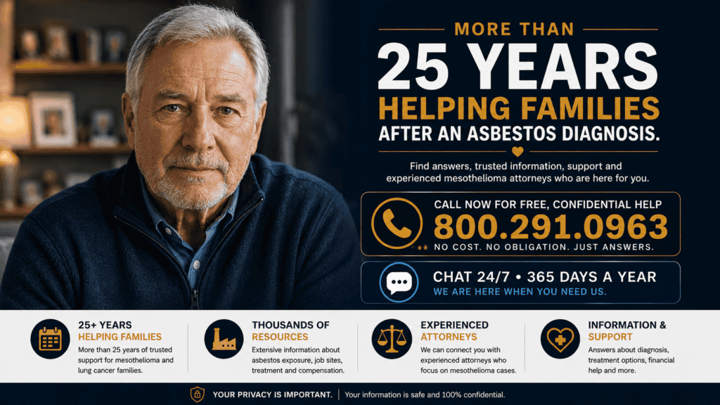Mesothelioma Help Center - 25 Years Help Mesothelioma Diagnosis Victims
