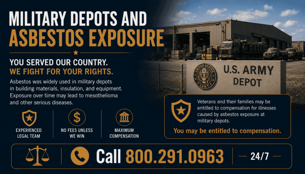 Military Depots and Asbestos Exposure Lawsuit