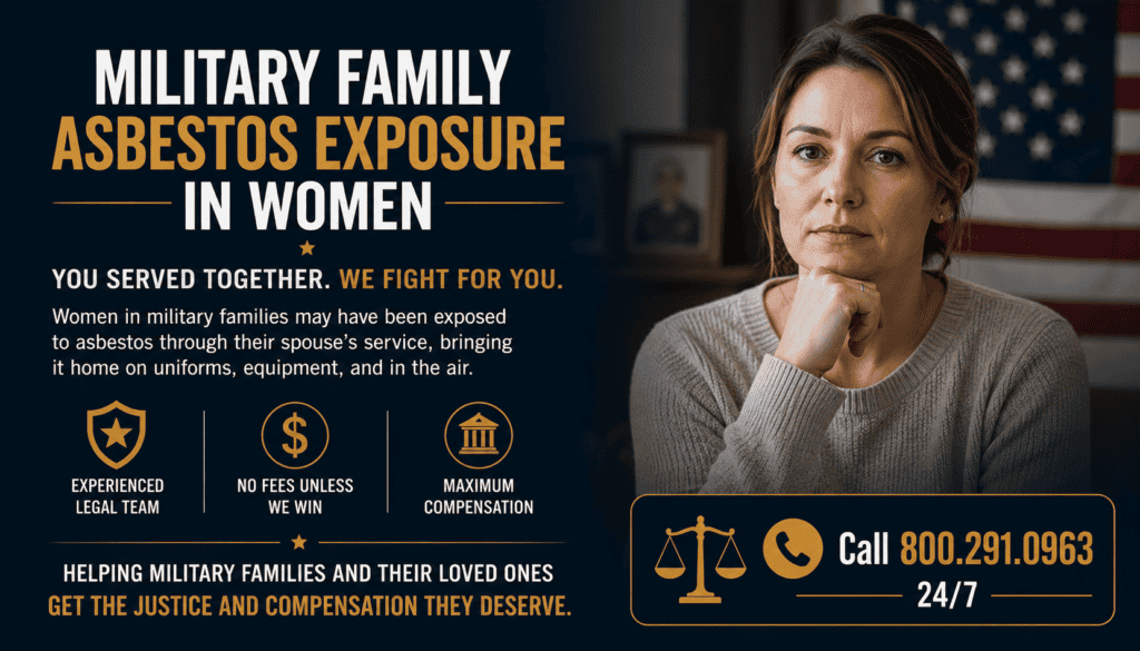 Military Family Asbestos Exposure in Women