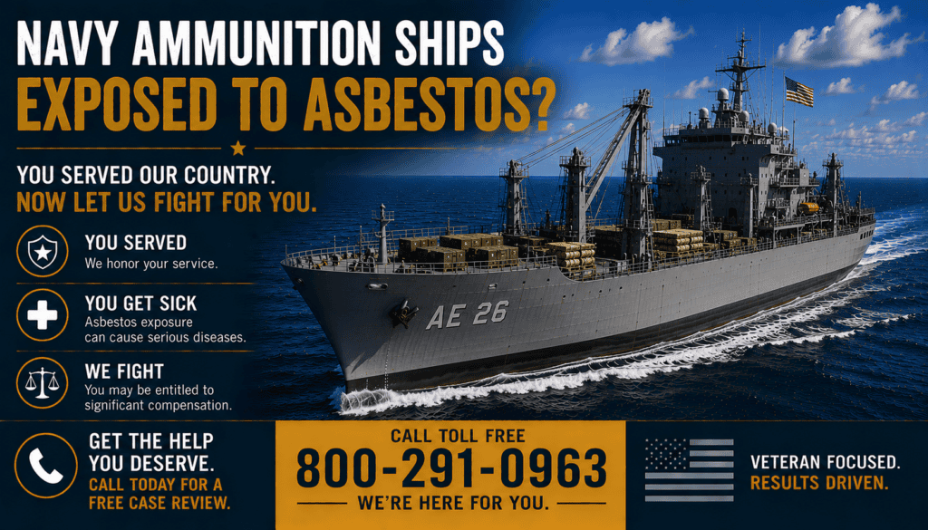 Navy Ammunition Ships Asbestos Exposure
