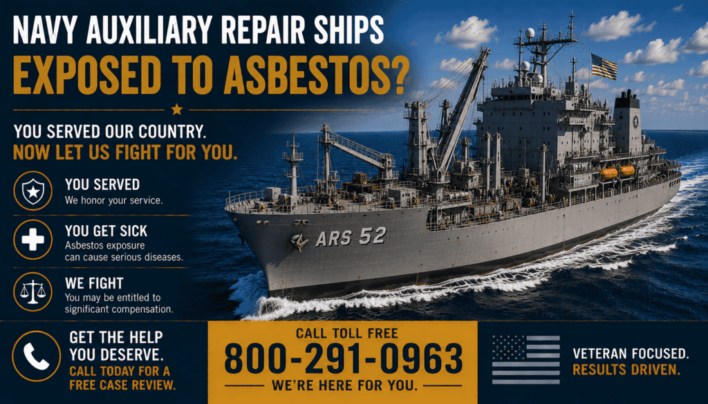 Navy Auxiliary Repair Ships Mesothelioma Lawsuit - Mesothelioma Cancer