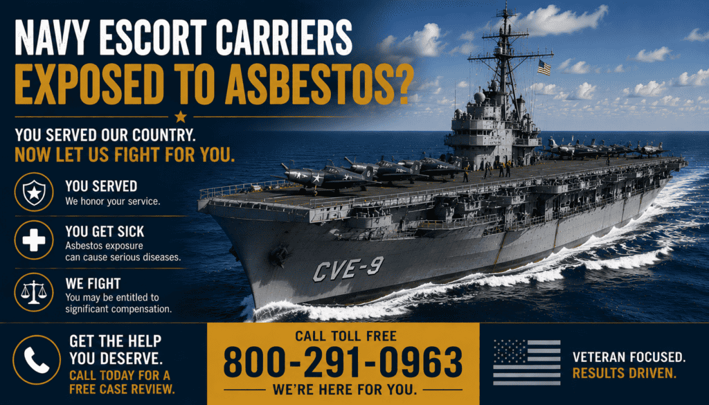 Navy Escort Carriers Mesothelioma Lawsuit