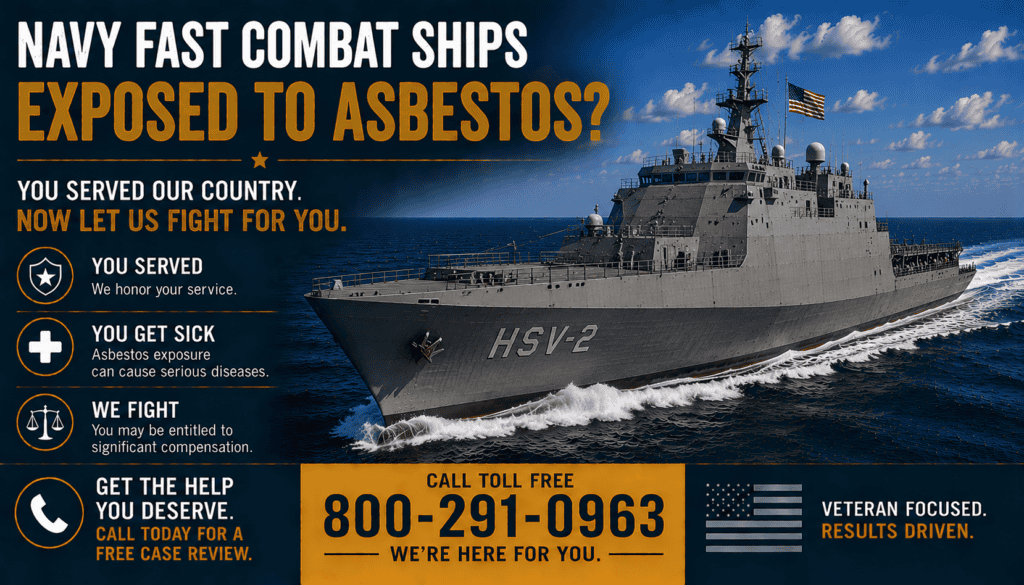 Navy Fast Combat Ships mesothelioma Lawsuit