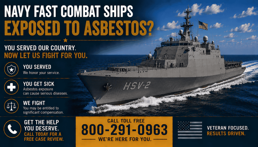 Navy Fast Combat Ships mesothelioma Lawsuit