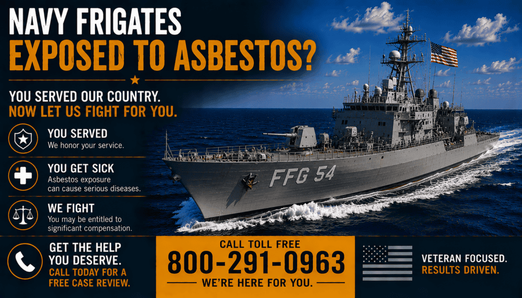 Navy Frigates Asbestos Exposure Lawsuit