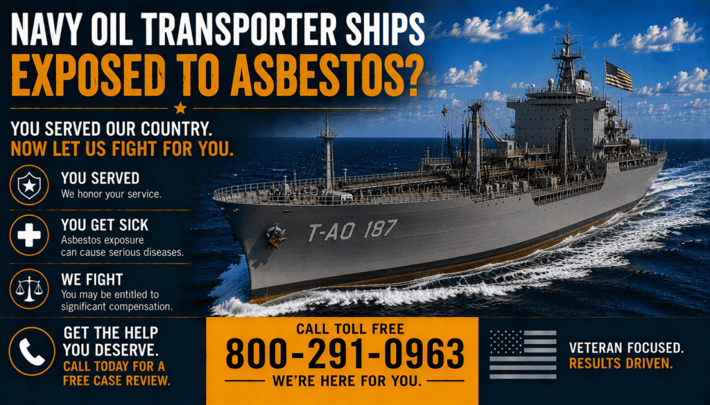 Navy Oil Transporter Ship Asbestos Exposure