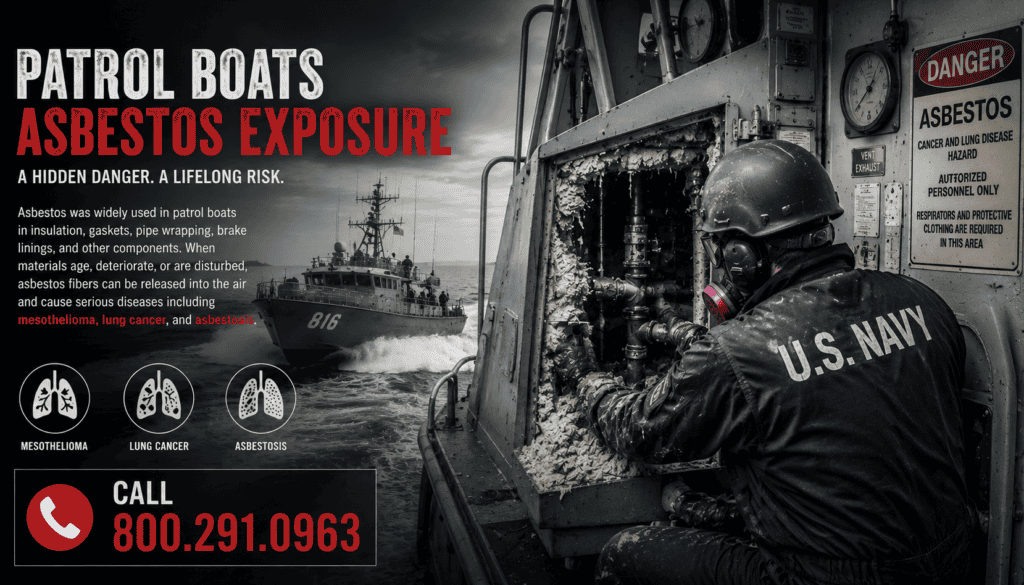 Navy Patrol Boats Asbestos Exposure Lawsuit Mesothelioma