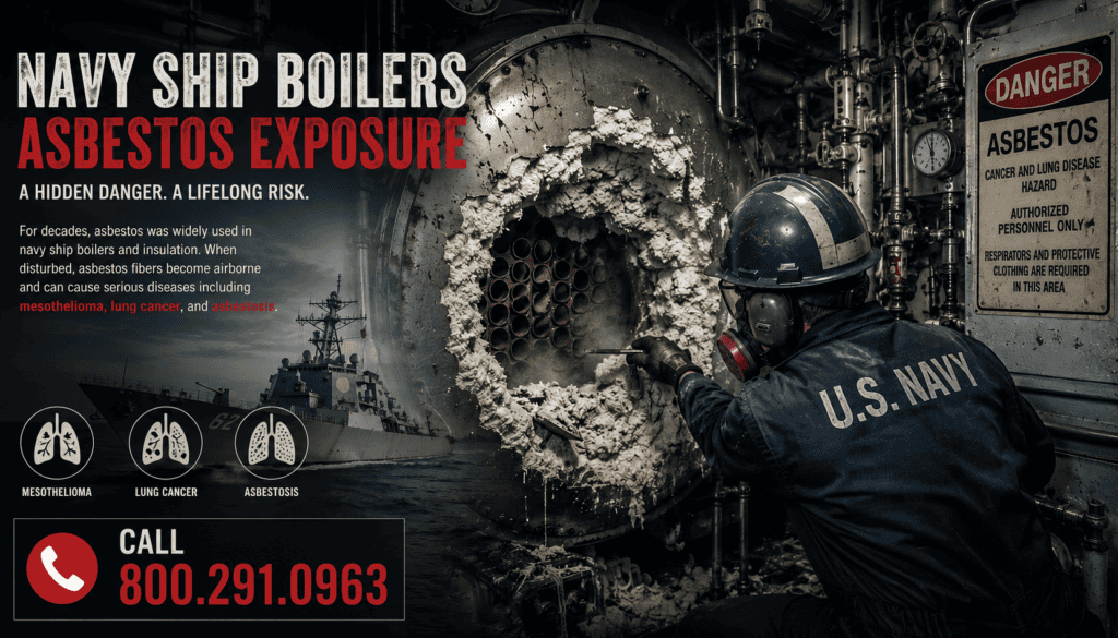 Navy Ship Boilers Asbestos Exposure Lawsuit