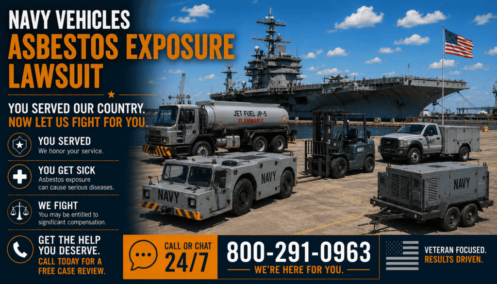 Navy Vehicles Asbestos Exposure Lawsuit
