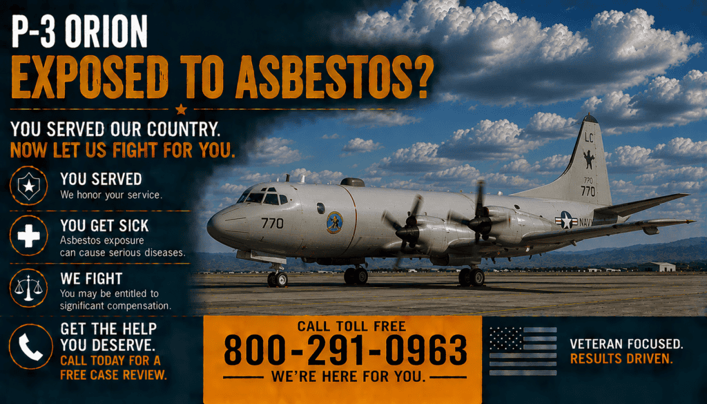P-3 Orion Asbestos Exposure Lawsuit