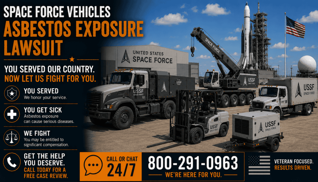 Space Force Vehicles Asbestos Exposure Lawsuit
