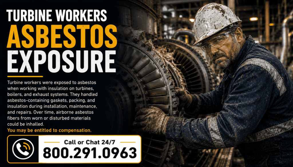 Turbine Workers Asbestos Exposure Lawsuit