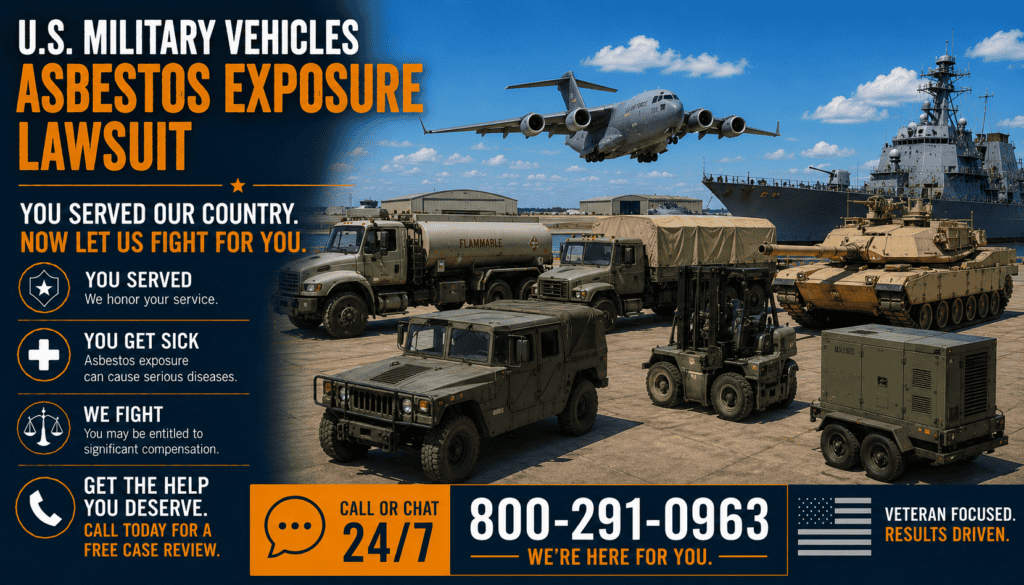 U.S. Military Vehicles Asbestos Exposure Lawsuit