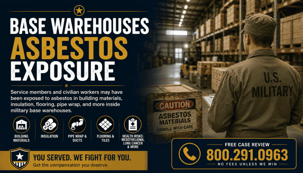 Base Warehouses Asbestos Exposure - Mesothelioma Lawsuit
