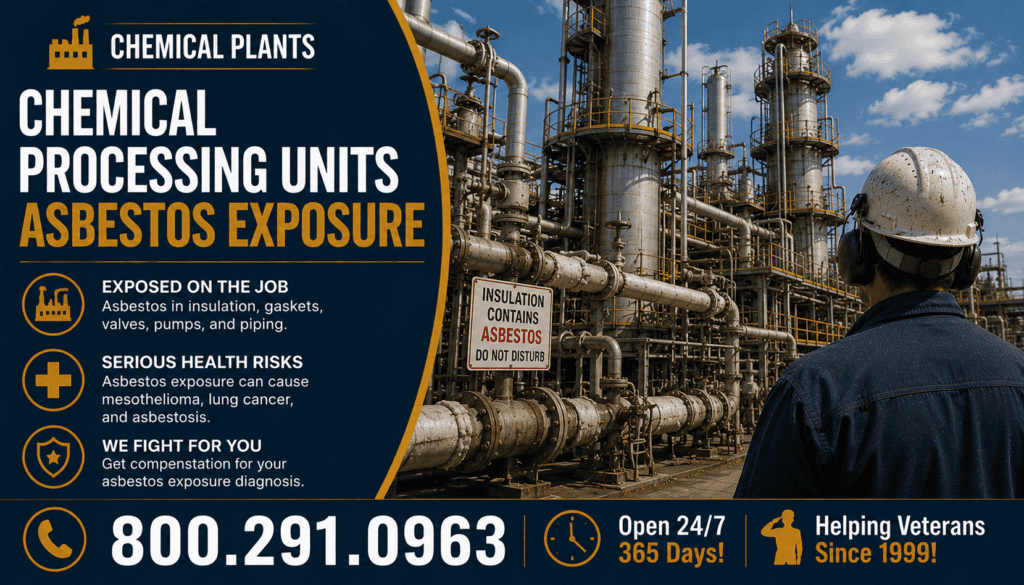 Chemical Processing Units Asbestos Exposure Mesothelioma