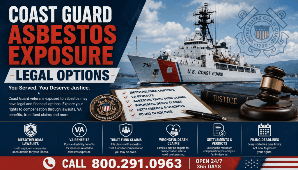 Coast Guard Asbestos Exposure Legal Options