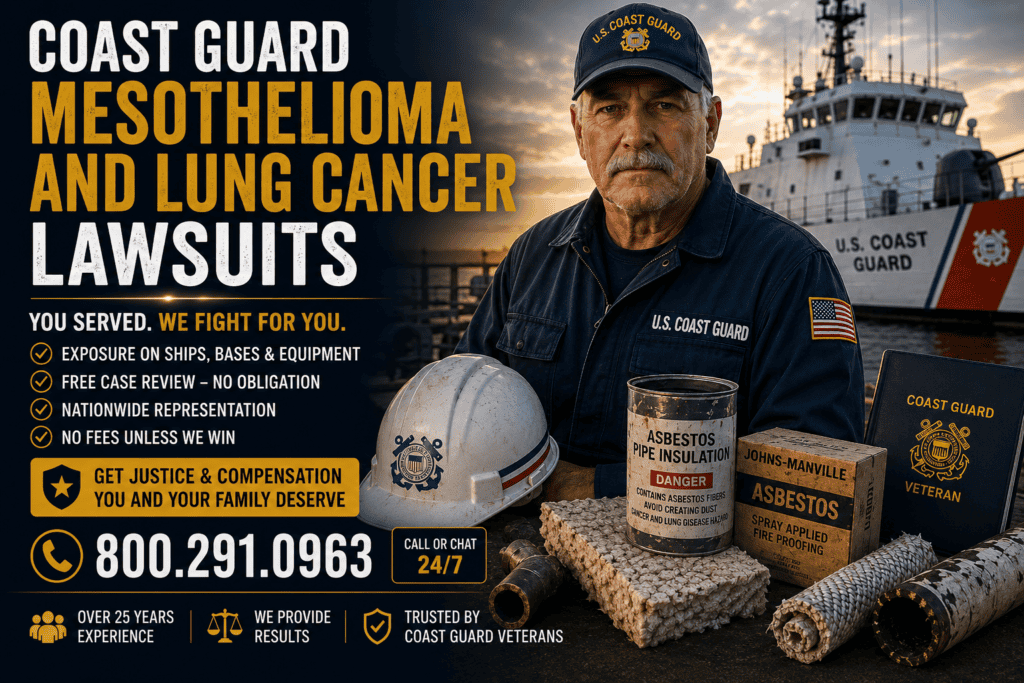 Coast Guard Asbestos Exposure Mesothelioma & Lung Cancer Lawsuits