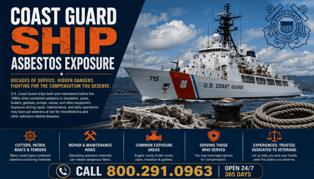 Coast Guard Ship Asbestos Exposure Lawsuit