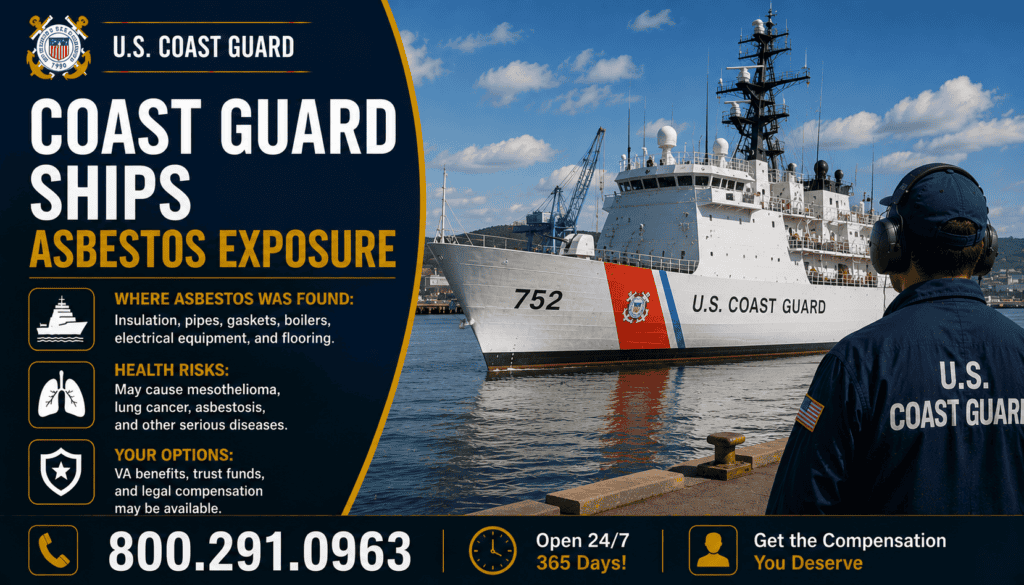 Coast Guard Ship Asbestos Exposure Mesothelioma Lawsuit
