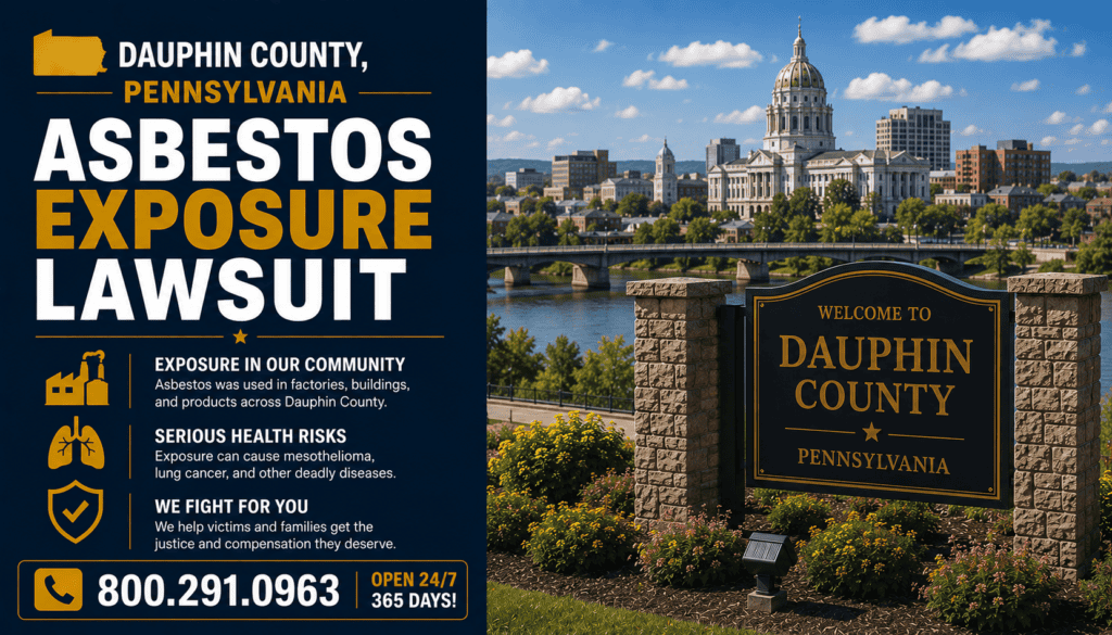 Dauphin County, Pennsylvania Asbestos Exposure Lawsuit
