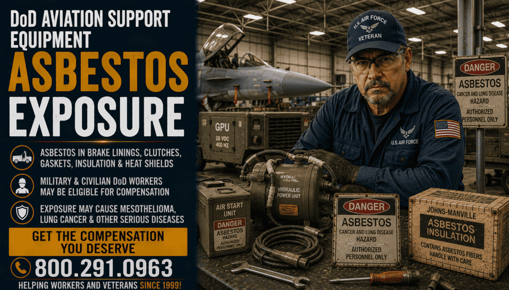 DoD Aviation Support Equipment Asbestos Exposure
