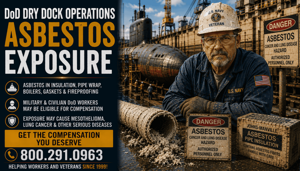 DoD Dry Dock Operations Asbestos Exposure
