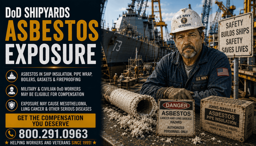 DoD Shipyards Asbestos Exposure