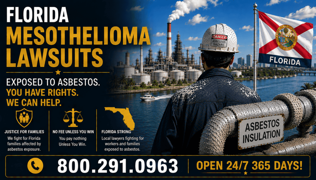 Florida Mesothelioma and Lung Cancer Lawsuit