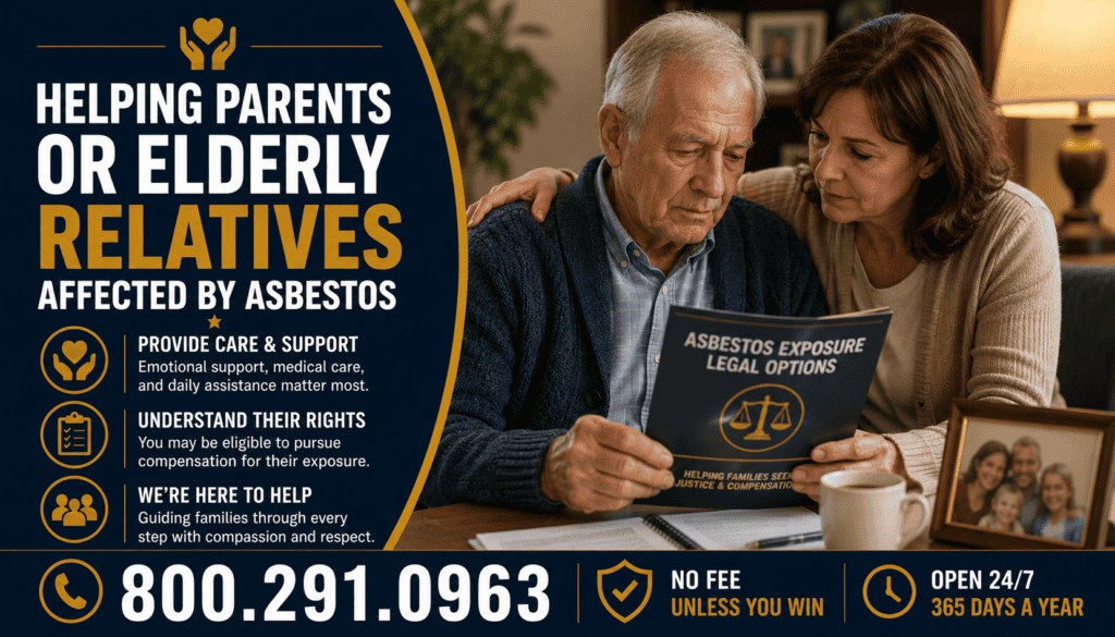 Helping Parents or Elderly Relatives Affected by Asbestos