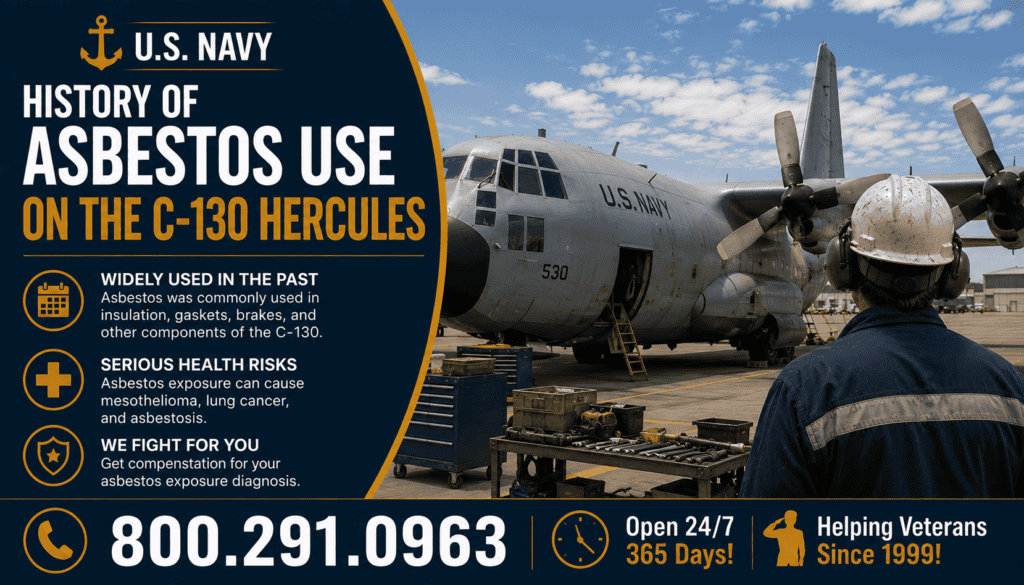 History of Asbestos Use on the C-130 Hercules Mesothelioma
