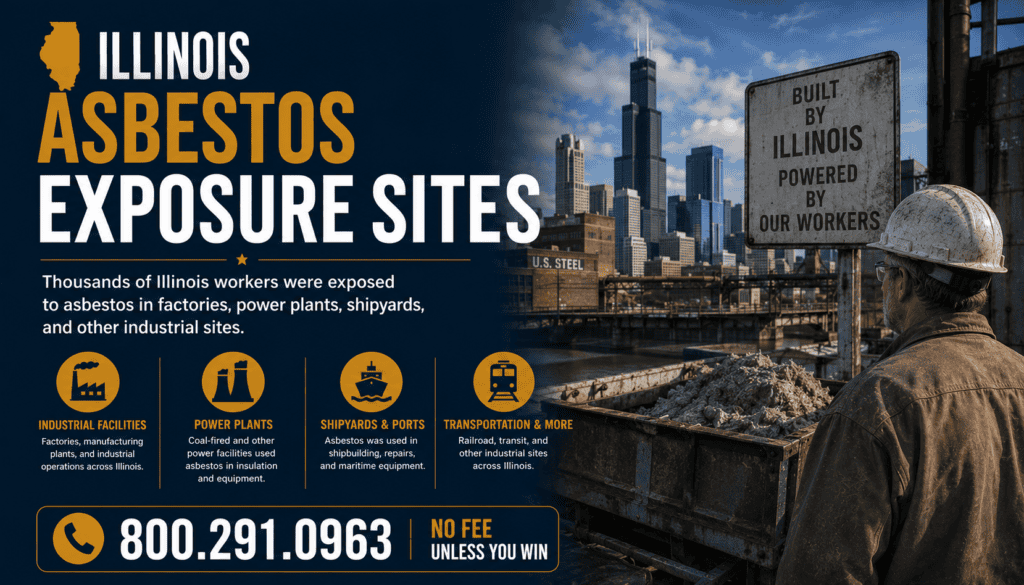 Illinois Asbestos Exposure Sites Mesothelioma Lawsuit