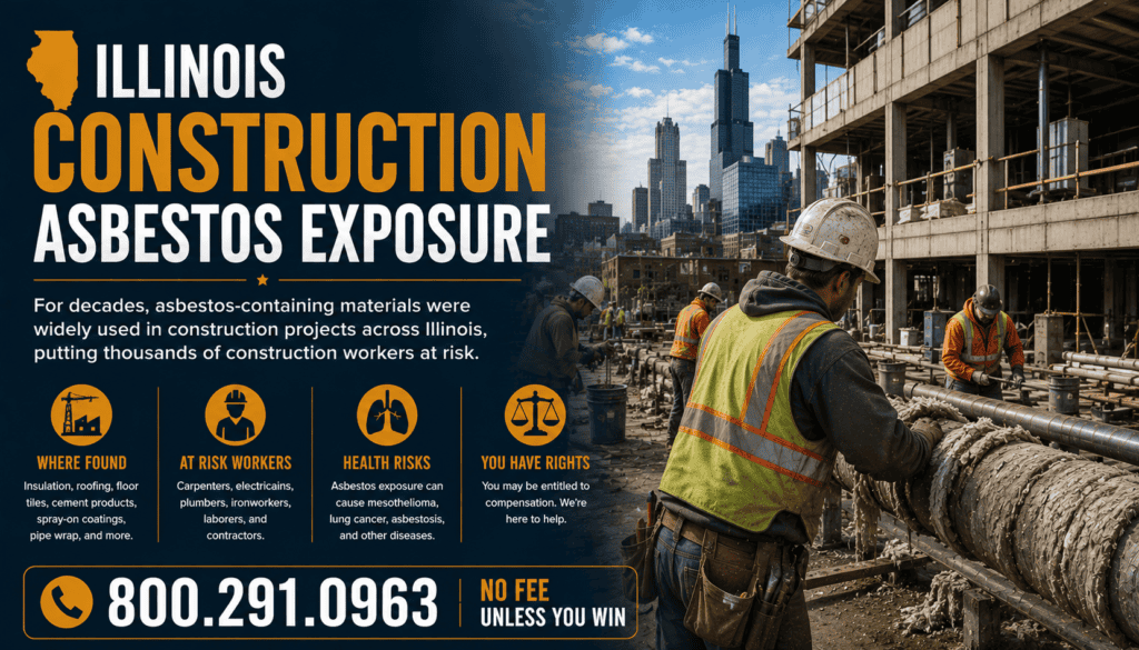 Illinois Construction Asbestos Exposure Mesothelioma Lawsuit
