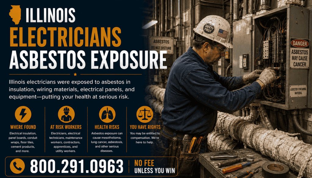 Illinois Electricians Asbestos Exposure Mesothelioma Lawsuit