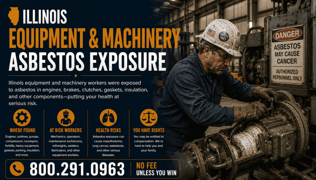 Illinois Equipment & Machinery Asbestos Exposure Mesothelioma Lawsuit