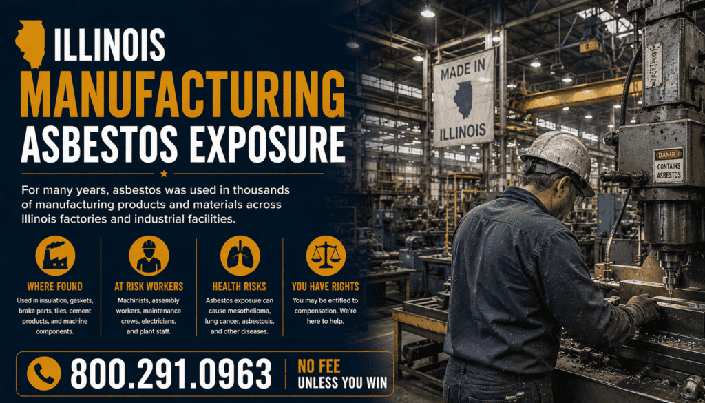 Illinois Manufacturing Asbestos Exposure Mesothelioma lawsuit