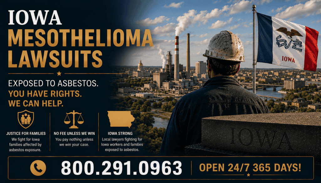 Iowa Mesothelioma and Lung Cancer Lawsuit