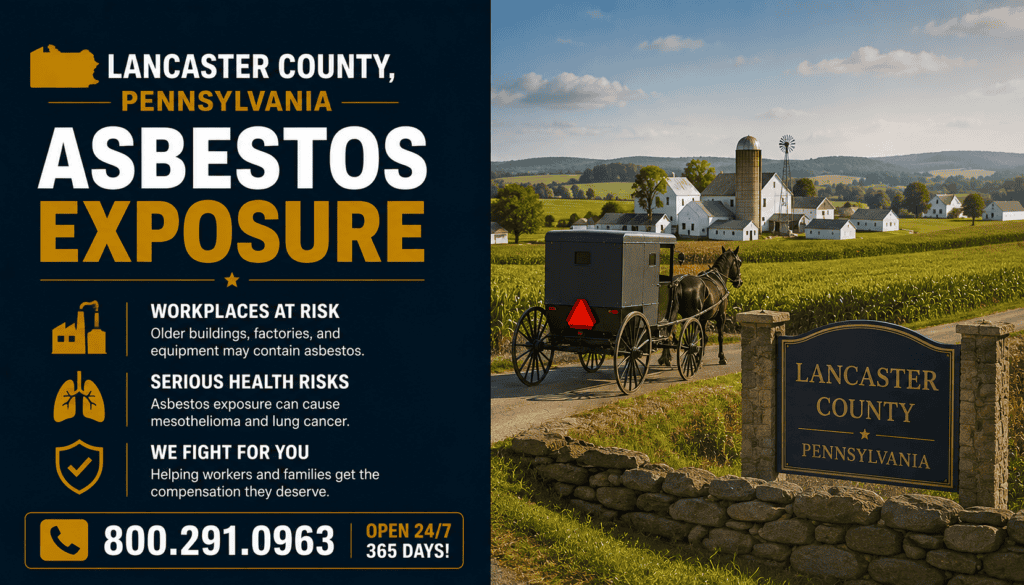 Lancaster County, Pennsylvania Asbestos Exposure Lawsuit