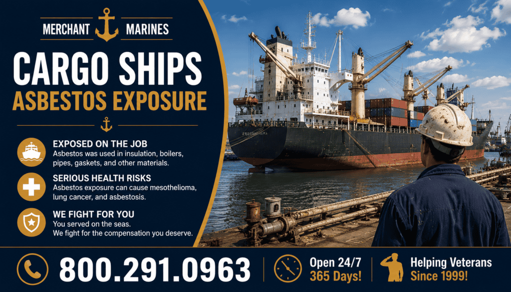 Merchant Marine Cargo Ships Asbestos Exposure Mesothelioma