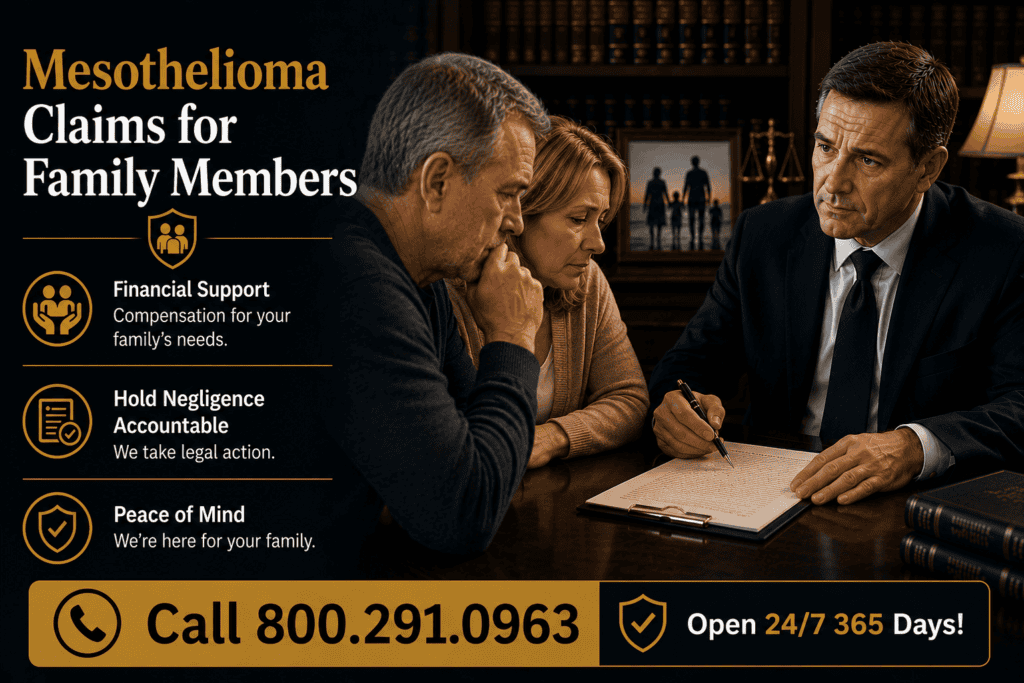 Mesothelioma Asbestos Cancer Claims for Family Members