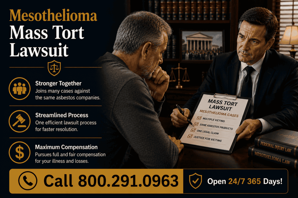 Mesothelioma Cancer Mass Tort Lawsuit