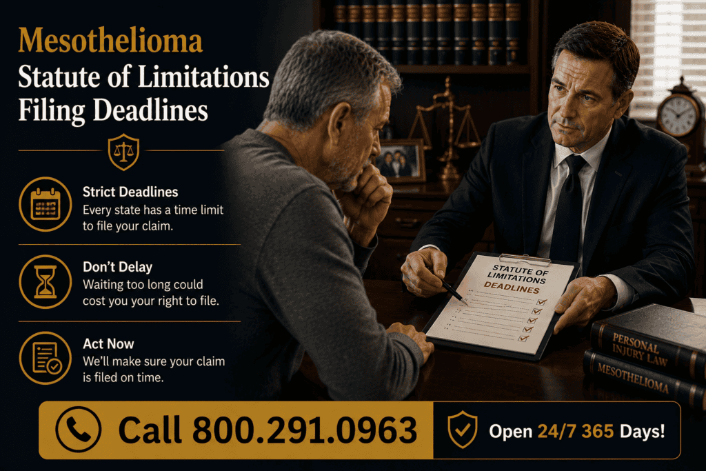 Mesothelioma Cancer Statute of Limitations Filing Deadlines