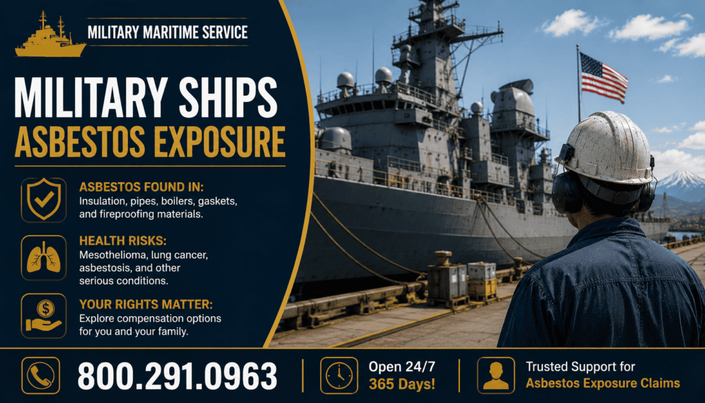 Military Ships Asbestos Exposure Lawsuit