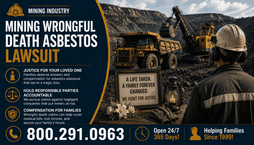Mining Wrongful Death Asbestos Lawsuit