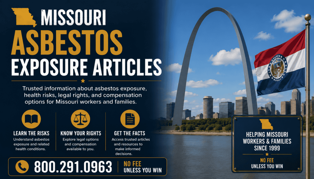 Missouri Asbestos Exposure Articles - Mesothelioma Lawsuit