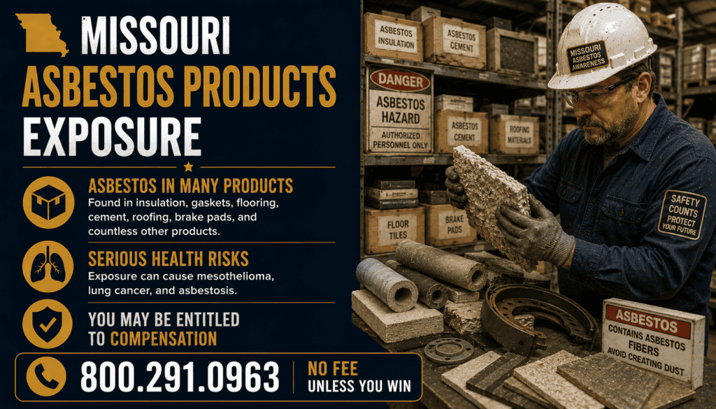 Missouri Asbestos Products Exposure Mesothelioma Lawsuit