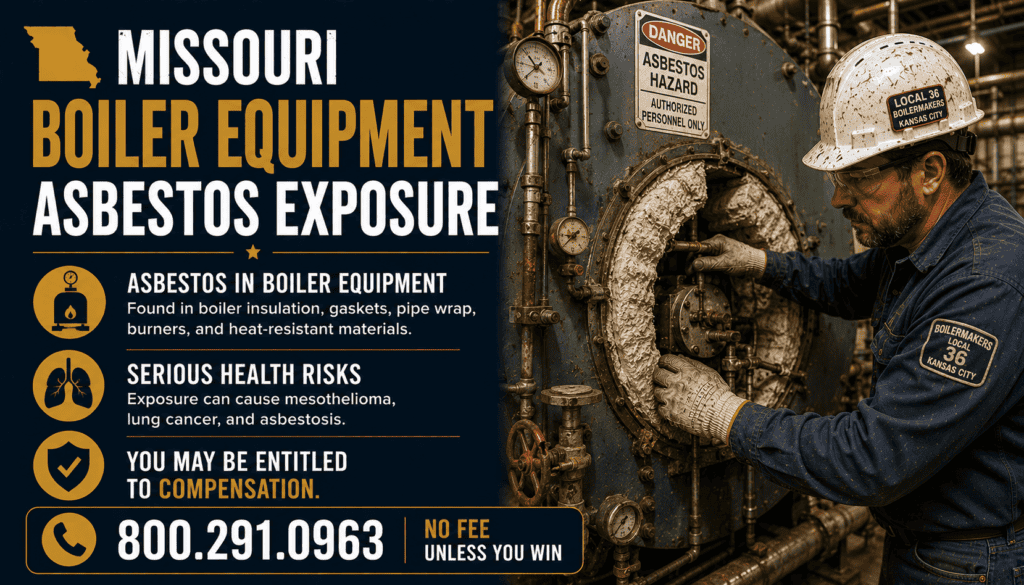 Missouri Boiler Equipment Asbestos Exposure Mesothelioma Lawsuit
