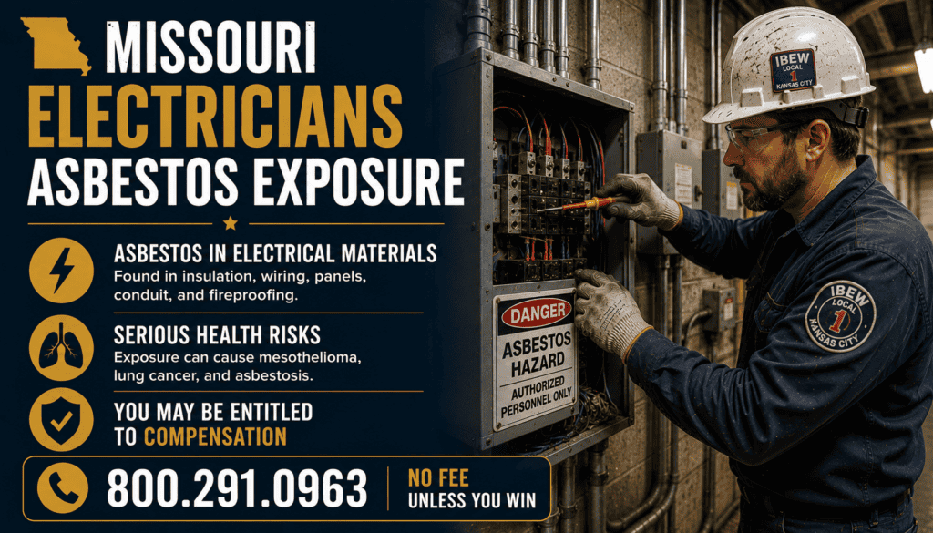 Missouri Electricians Asbestos Exposure Mesothelioma Lawsuit