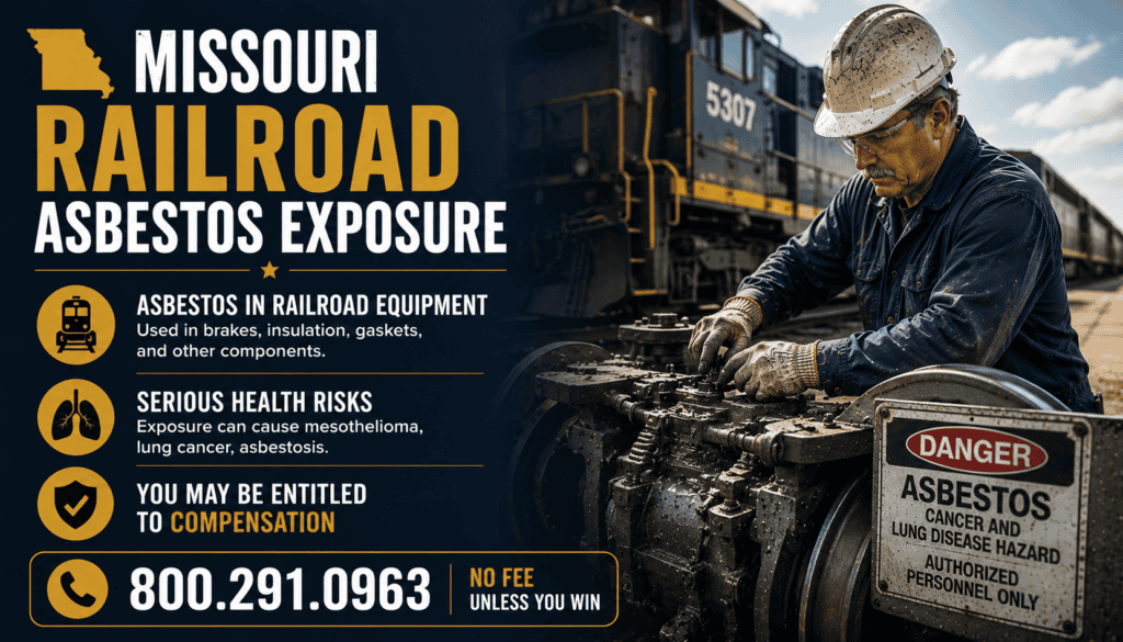Missouri Railroad Asbestos Exposure Mesothelioma Lawsuit