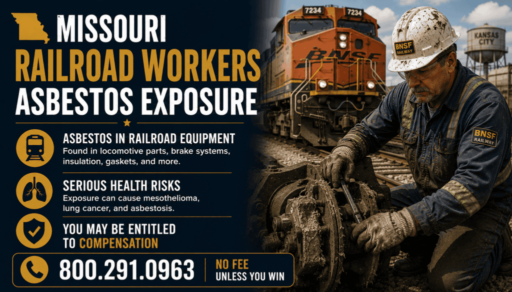 Missouri Railroad Workers Asbestos Exposure Mesothelioma Lawsuit