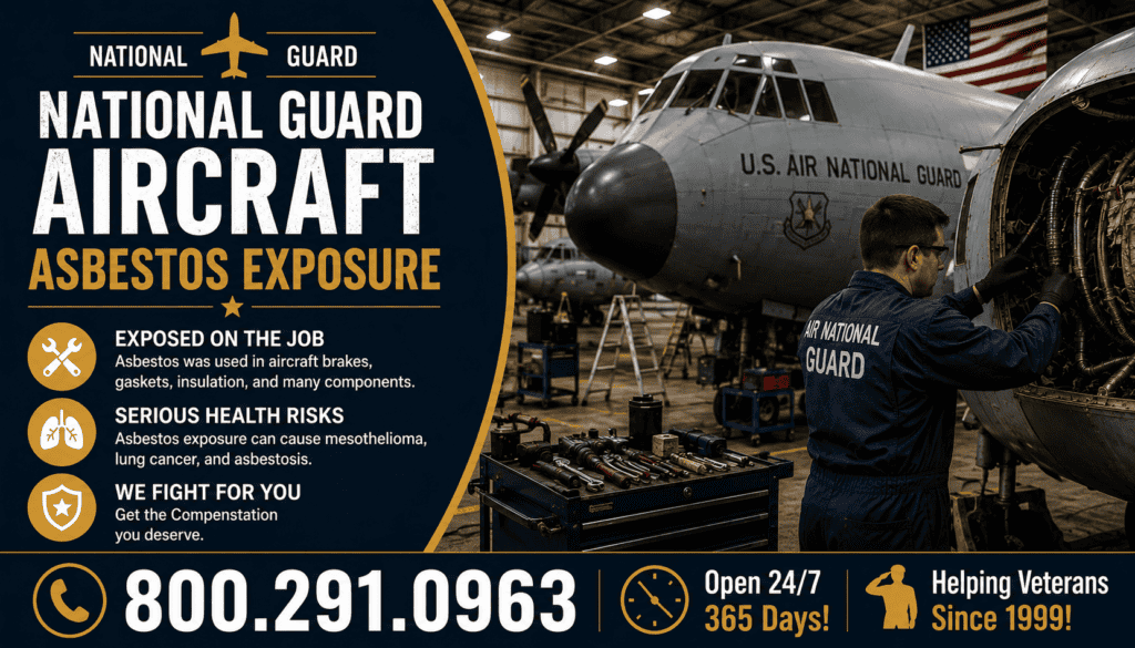 National Guard Aircraft Asbestos Exposure Mesothelioma
